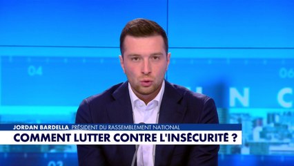 Jordan Bardella : «L'insécurité est l'un des plus grands péril qui se pose aujourd'hui à notre pays»
