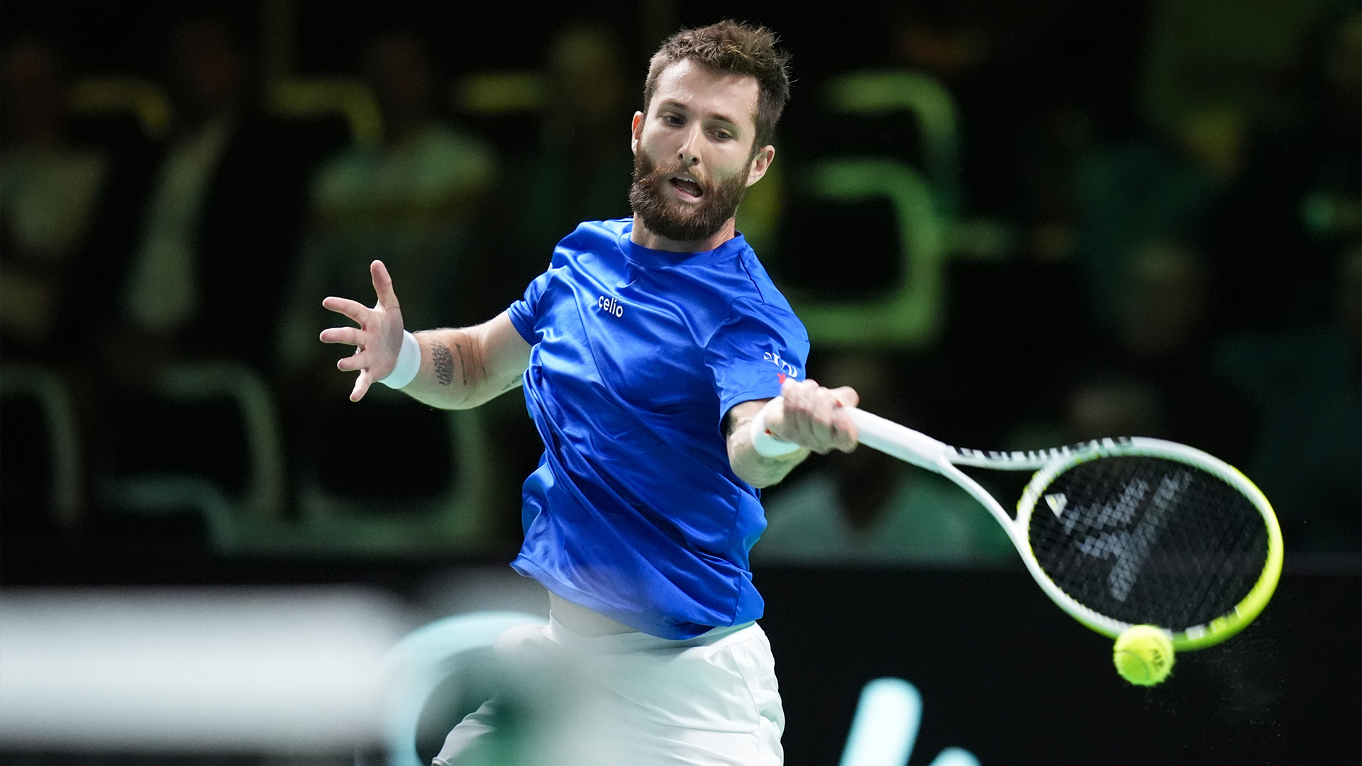 Coupe Davis : Corentin Moutet s'effondre face à Raphaël Collignon