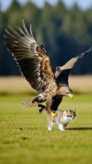 Eagle Grabs Kitten and Flies Away! 😨