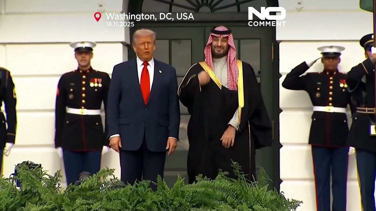 ترامپ از ولیعهد عربستان سعودی محمد بن‌سلمان در کاخ سفید استقبال کرد