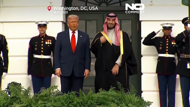 Estados Unidos: Trump recebe o príncipe herdeiro saudita Mohammed bin Salman na Casa Branca