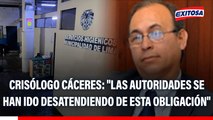Presidente de Aspec sobre escasez de servicios higiénicos: 