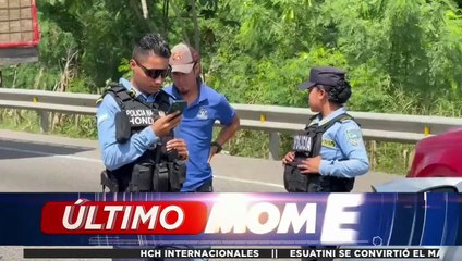 Motociclista muere tras brutal choque en la CA-5, Pimienta, Cortés