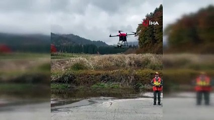 Japonya'da ayı saldırılarını önlemek için "havlayan dron" kullanılmaya başlandı