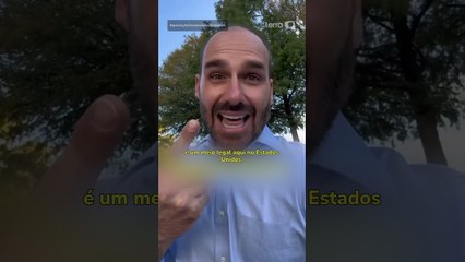 Eduardo Bolsonaro reage após Moraes votar a favor de denúncia da PGR contra ele: ‘Caça às bruxas’