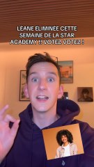 LÉANE ÉLIMINÉE CETTE SEMAINE ? | STAR ACADEMY 2025 ⭐️