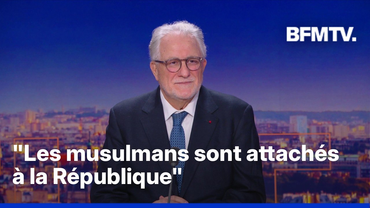 Voile, réseaux sociaux... L'interview de Chems-Eddine Hafiz, recteur de la Grande mosquée de Paris