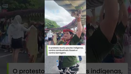 Veja como foi o retorno da Marcha Global Pelo Clima à COP30, em Belém