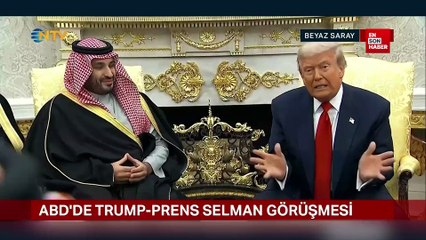 Trump, Suudi Arabistan Prensi'ni 1 trilyon dolar yatırıma ikna etti