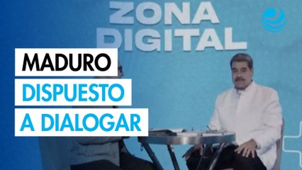Maduro dice estar listo para un diálogo “cara a cara” con Trump