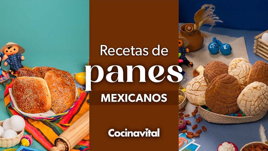 4 recetas de panes mexicanos, fáciles y deliciosos