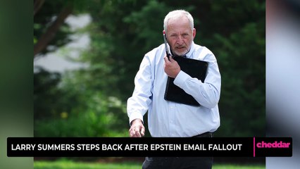 Larry Summers Steps Back After Epstein Email Fallout