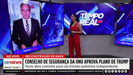 Faixa de Gaza: ONU aprova plano de Donald Trump para reconstrução da cidade