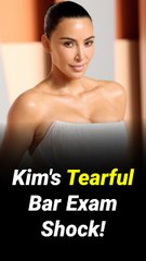 Kim Kardashian Emotionally Breaks Down in Tears After Not Passing the Bar Exam