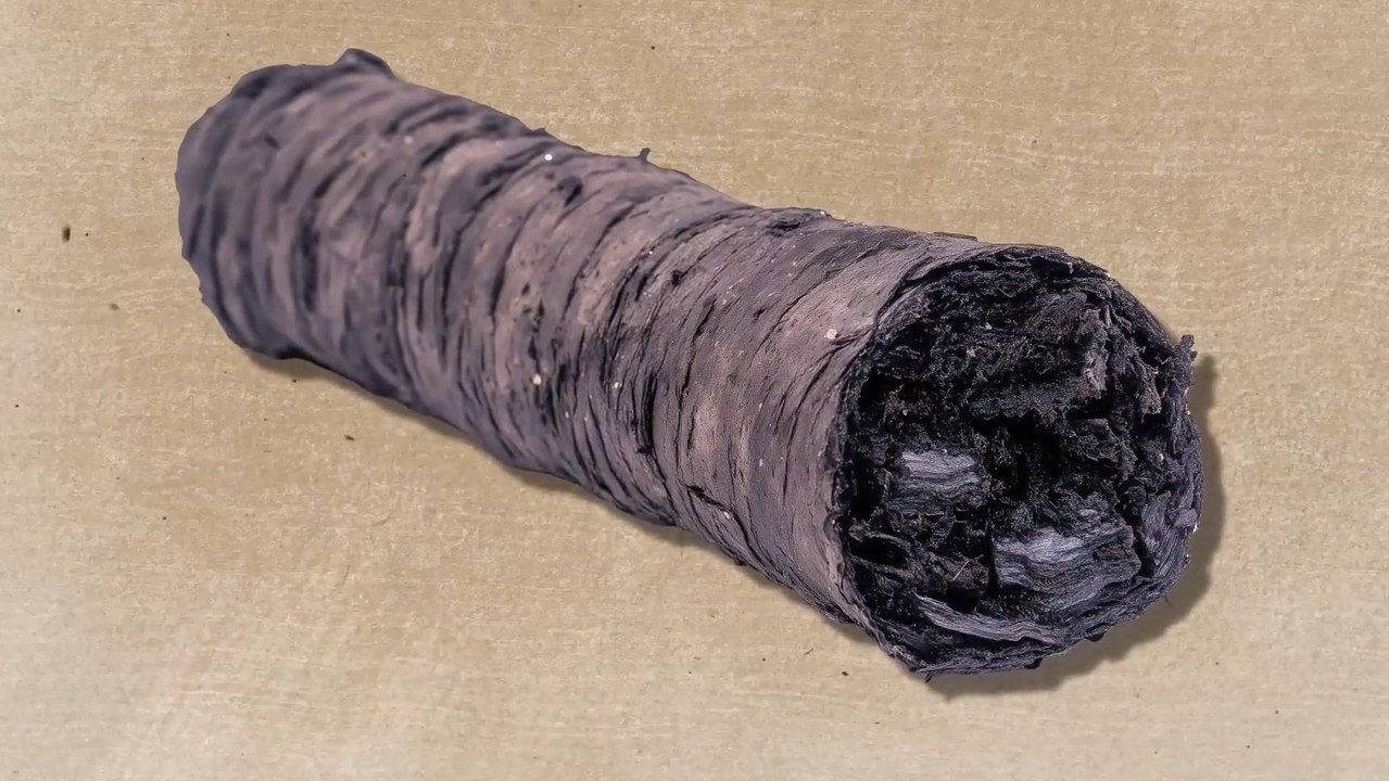 AI Deciphered Herculaneum Scrolls Buried by Vesuvius