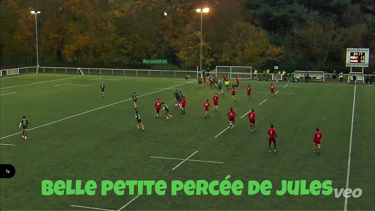 Belle percée de Jules