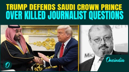 VIDEO: Trump SHAMEFULLY Defends Saudi Crown Prince MBS Over Journalist Khashoggi Killing