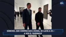 Sánchez, que compra gas a Rusia, se lleva a Zelenski a ver el ‘Guernica’
