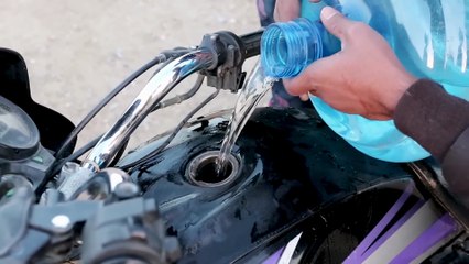 Running Bike Using Water - 100_ Working Trick