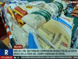 Táchira | Familias de 12 Clap del sector Delicias son favorecidas con la Feria del Campo Soberano