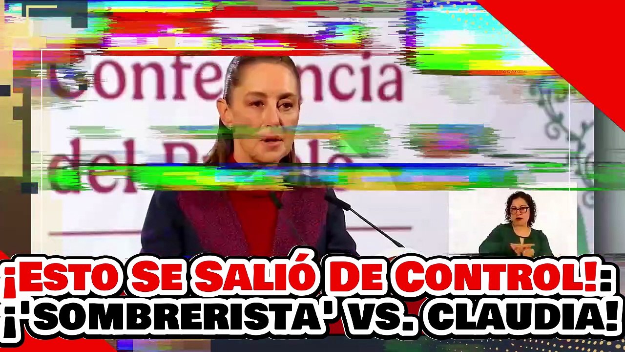 🔥🚨¡ESTO SE SALIÓ DE CONTROL! ¡ASESINATO de MANZO CAUSA CHOQUE de ‘SOMBRERISTA’ vs. La PRESIDENTA!
