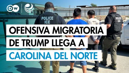 La ofensiva migratoria de Trump llega a Carolina del Norte