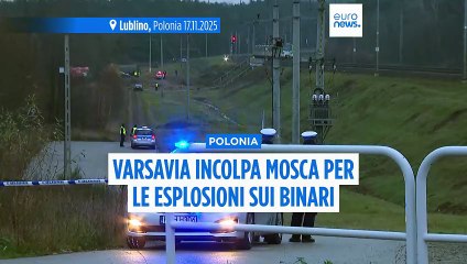 Polonia, governo: "Tutto fa pensare che l'Intelligence russa sia dietro sabotaggio delle ferrovie"