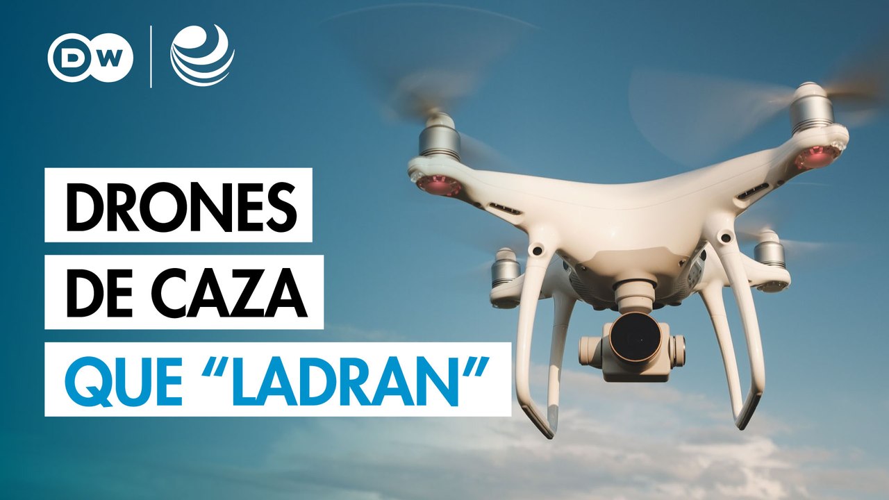 Los drones de caza que “ladran”