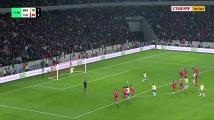 Le penalty raté de Paquetá face à la Tunisie - Foot - Matches amicaux