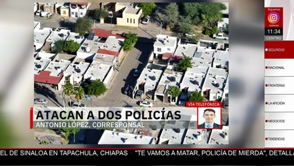 Interceptan a dos policías en Hermosillo; uno muere y otro resulta herido de bala