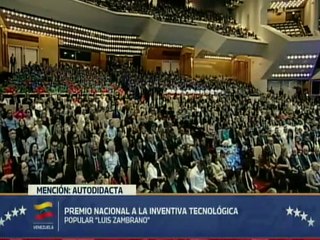 Premio Nacional a la Inventiva Tecnológica mención: Autodidacta