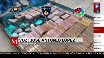 Desmantelan “oficina” del CJNG en España durante operación antidrogas