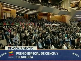 Premio Especial de Ciencia y Tecnología mención: Juventud