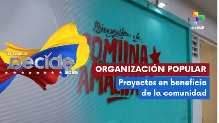 Comunas en Venezuela ejecutan proyectos elegidos por las comunidades