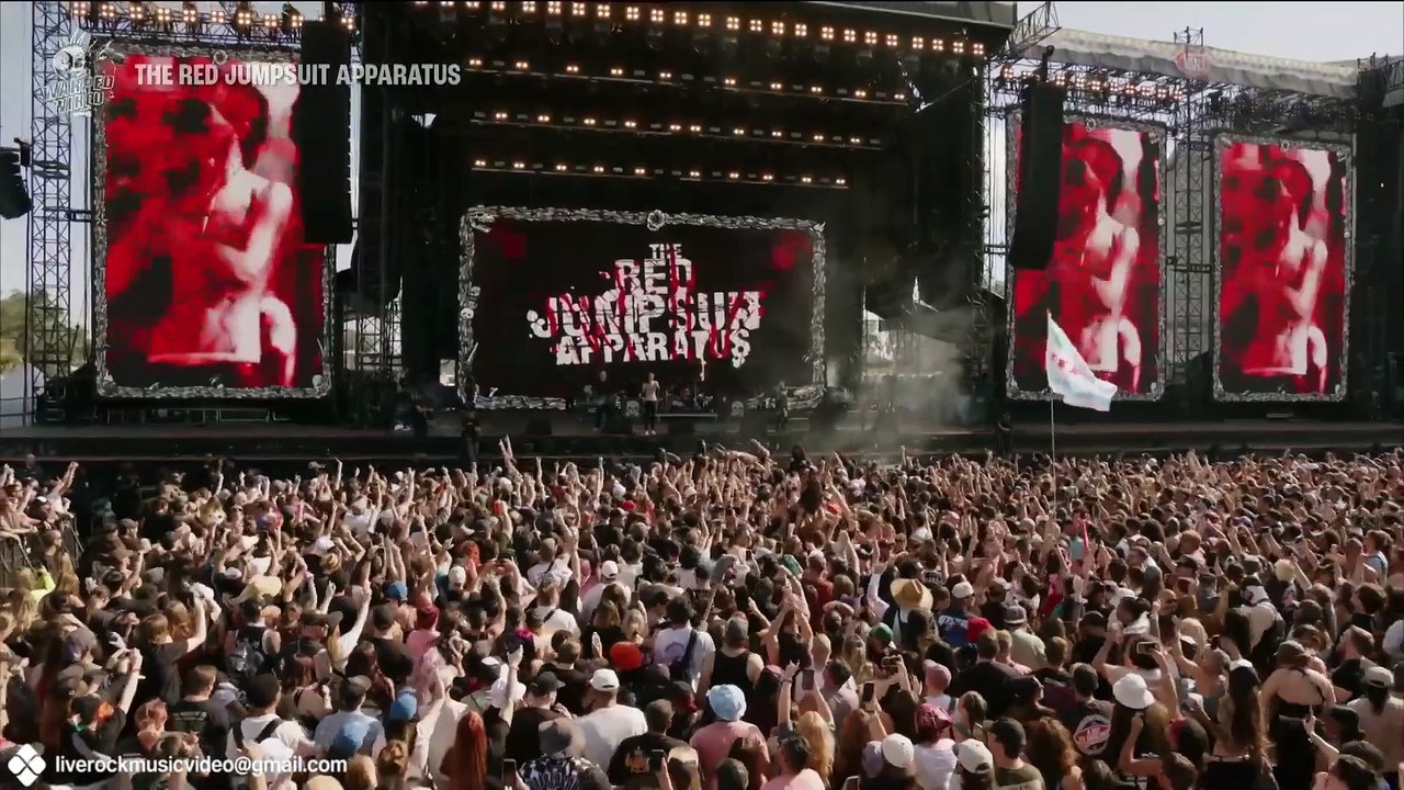 The Red Jumpsuit Apparatus - All the small things - Live @ Vans Warped Tour Orlando 2025
