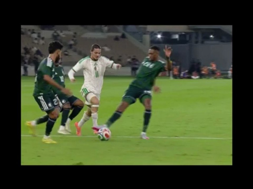 Match Algérie - Arabie Saoudite, Amical