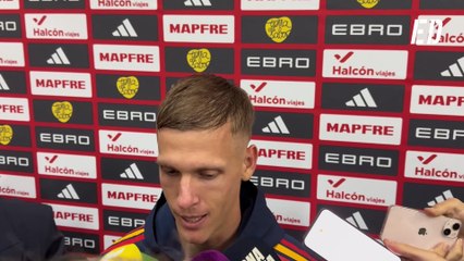 Dani Olmo habla tras el empate