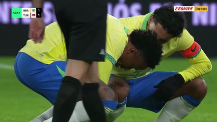 Eder Militao touché à l'adducteur - Foot - Brésil