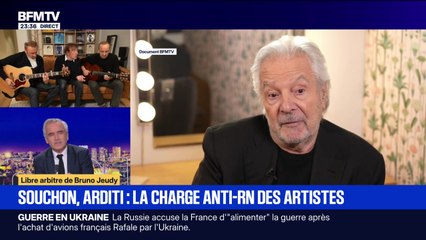 Souchon, Arditi : la charge anti-RN des artistes - 18/11