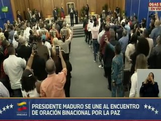 Presidente Maduro declara desde Miraflores a nuestro Jesucristo como Señor y dueño de Venezuela