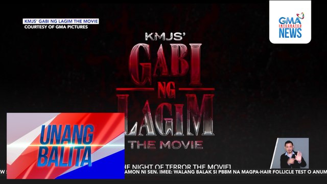 Tatlong kuwento sa KMJS' Gabi ng Lagim The Movie, mapapanood na sa November 26 | Unang Balita