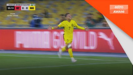 Kelayakan Piala Asia 2027: Malaysia kekal rekod bersih Kumpulan F, kalahkan Nepal 1-0