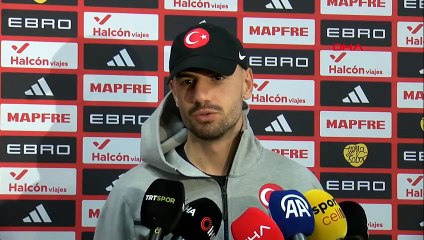 A Milli Takım'da Merih Demiral: İnşallah ülkemizi Dünya Kupası’na taşıyacağız