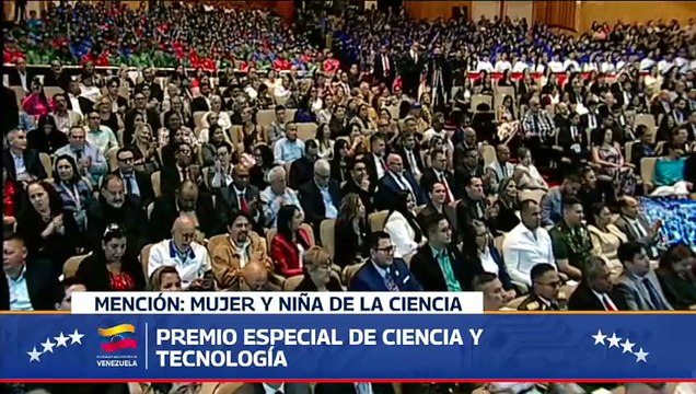 Presidente Maduro lideró entrega de XX Premios Nacionales de Ciencia y Tecnología e Innovación