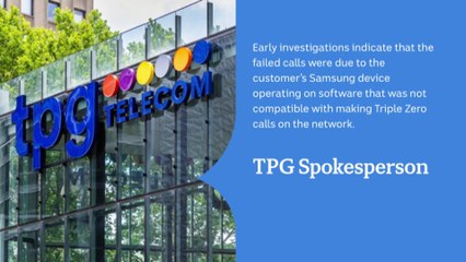 TPG Telecom says Sydney person died after outdated phone software blocked Triple Zero calls