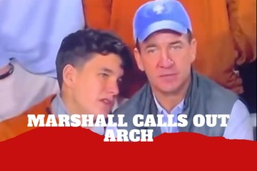 Marshall Manning calls it early as he watches Arch struggle