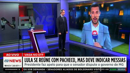 Lula recebe Pacheco e diz que indicará Messias para o STF; Kramer e Vilela avaliam
