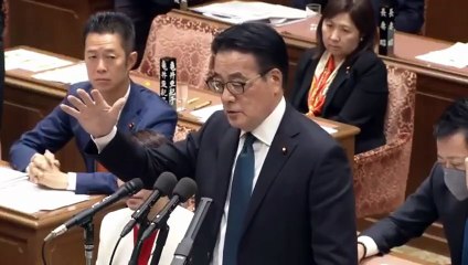 【令和7年11月7日】衆議院 予算委員会 立憲民主党・岡田克也