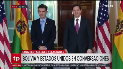 Bolivia y EEUU  definen pasos concretos en temas de visado, cielos abiertos y apoyo económico, según canciller