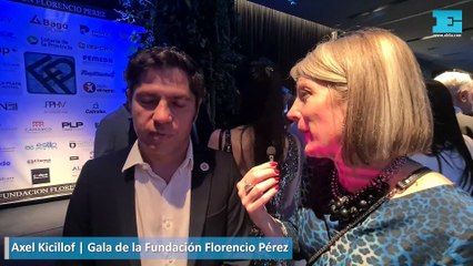 Axel Kicillof | Gala de la Fundación Florencio Pérez
